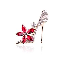 Crystal shoes brooch for sale  Delivered anywhere in USA 