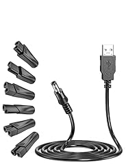 Shaver charger cable for sale  Delivered anywhere in UK
