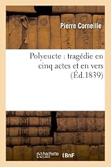 Polyeucte tragédie actes d'occasion  Livré partout en France