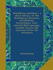 Heidelberg catechism short d'occasion  Livré partout en France
