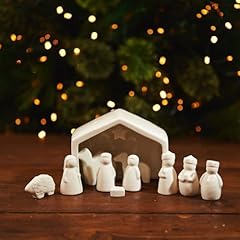 White ceramic christmas for sale  Delivered anywhere in UK