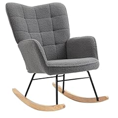 Homcom wingback rocking for sale  Delivered anywhere in UK