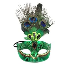 Moligin peacock maskmakeup for sale  Delivered anywhere in UK