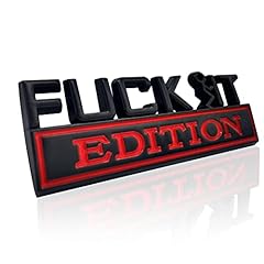 Fuck edition emblem for sale  Delivered anywhere in USA 