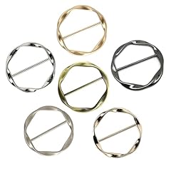 6pcs scarf ring for sale  Delivered anywhere in UK