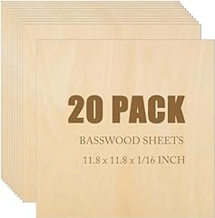 20pack basswood sheets for sale  Delivered anywhere in USA 