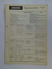 Grundig reparaturhelfer 1966 gebraucht kaufen  Wird an jeden Ort in Deutschland