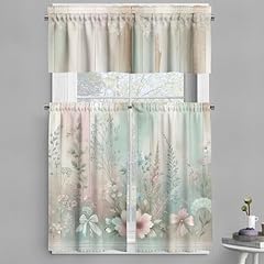 Ambesonne floral valance for sale  Delivered anywhere in USA 