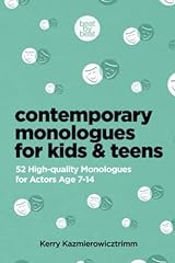 Contemporary monologues kids for sale  Delivered anywhere in UK