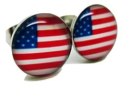 American flag stud for sale  Delivered anywhere in USA 