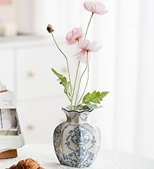 Blue white vase for sale  Delivered anywhere in USA 