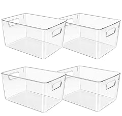 Clear plastic storage for sale  Delivered anywhere in USA 