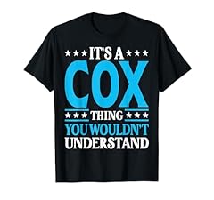 Cox thing surname d'occasion  Livré partout en France