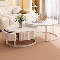 Hecsheng modern round for sale  Delivered anywhere in UK