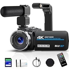Videokamera 80mp camcorder gebraucht kaufen  Wird an jeden Ort in Deutschland