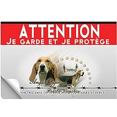 Adesivo attenzione cane usato  Spedito ovunque in Italia 