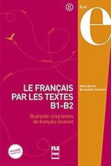 Francais textes b2 d'occasion  Livré partout en France