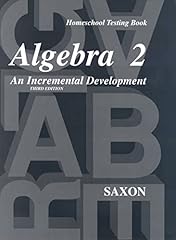 Saxon algebra homeschool for sale  Delivered anywhere in USA 