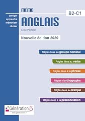 Mémo anglais d'occasion  Livré partout en France