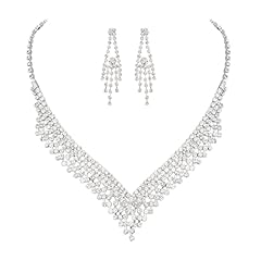 Unicra rhinestone necklace for sale  Delivered anywhere in USA 