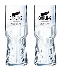 Carling pint glasses for sale  Delivered anywhere in UK