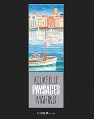 Aquarelles paysages marins d'occasion  Livré partout en France