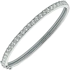 Sterling silver diamond for sale  Delivered anywhere in UK