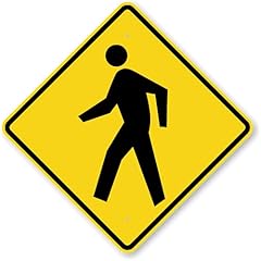 Smartsign inch pedestrian for sale  Delivered anywhere in USA 