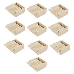 10pcs wooden unfinished for sale  Delivered anywhere in USA 