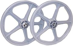 Skyway, Tuff II 20" 5 Spoke, Wheelset, White, 20'', used for sale  Delivered anywhere in USA 