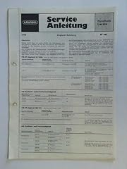 Grundig service anleitung gebraucht kaufen  Wird an jeden Ort in Deutschland