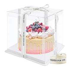 Boîte gâteau transparente d'occasion  Livré partout en France