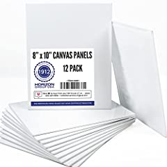 Horizon Group USA 8x10 Painting Panel Canvas Boards, Pack of 12, Multicolor for sale  Delivered anywhere in Canada