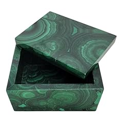 Malachite box polished for sale  Delivered anywhere in USA 