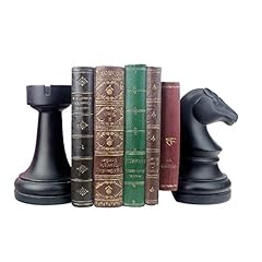 Decorative bookends chess for sale  Delivered anywhere in USA 