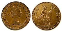 1962 one penny usato  Spedito ovunque in Italia 