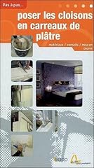Poser cloisons carreaux d'occasion  Livré partout en Belgiqu