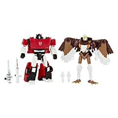 Transformers Toys Generations Kingdom Battle Across Time Collection Deluxe Class WFC-K42 Sideswipe & Maximal Skywarp, Age 8 and Up, 5.5-inch, used for sale  Delivered anywhere in Canada