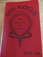 guide michelin 1900 original d'occasion  Livré partout en France