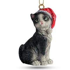 Cat figurine christmas for sale  Delivered anywhere in USA 