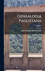 Genealogia paulistana volume for sale  Delivered anywhere in USA 