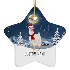 Personalized white leghorn for sale  Delivered anywhere in USA 