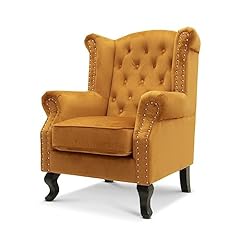 Chesterfield wingback fireside for sale  Delivered anywhere in UK