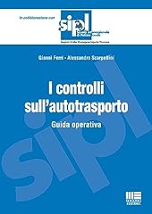 Controlli sull autotrasporto. usato  Spedito ovunque in Italia 