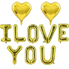 Valentine balloons gold for sale  Delivered anywhere in USA 