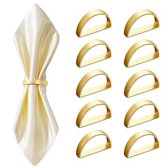 Gold napkin rings for sale  Delivered anywhere in USA 