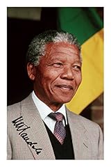 Nelson mandela autographed for sale  Delivered anywhere in UK