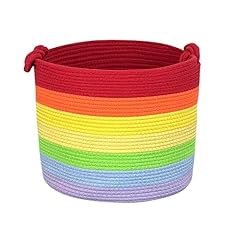 Rainbow woven baskets for sale  Delivered anywhere in USA 