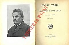 Poesie varie. raccolte usato  Spedito ovunque in Italia 