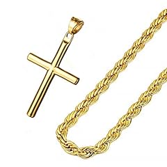 Jewels gold cross for sale  Delivered anywhere in USA 